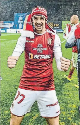  ?? FOTO: SCBRAGA ?? Francisco Trincao, un talento de 20 años
Azulgrana en la temporada 2020-21