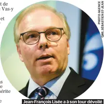  ??  ?? Jean-françois Lisée a à son tour dévoilé un projet de transport en commun pour Montréal, après s’être fait damer le pion par Philippe Couillard, à Québec.