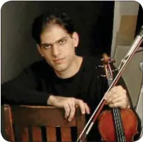  ??  ?? Cyrus Beroukhim, violinist.