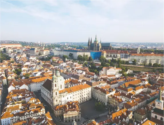  ?? PHOTOS: KEN DONOHUE ?? Even crowds of visitors can’t tarnish the charm the Czech Republic capital of Prague, which was just one stop in a European adventure for a son and his mother.