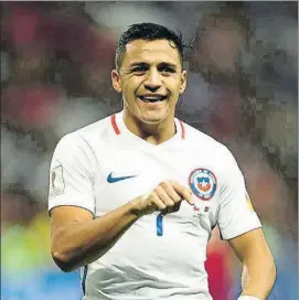  ?? FOTO: GETTY ?? Alexis Sánchez se encuentra disputando la Copa Confederac­iones con Chile