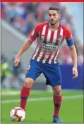  ??  ?? CAPITÁN. Koke llevó el brazalete.