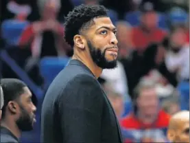  ??  ?? Anthony Davis, en un partido de los Pelicans el 30 de enero.