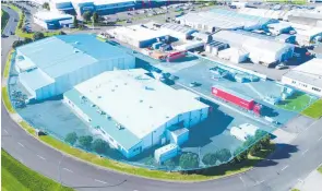  ?? ?? The 3312sq m corner site in three titles in New Plymouth’s major commercial precinct.