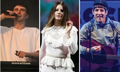  ?? ?? Fred Again, Lana Del Rey and Gerry Cinnamon, who will headline Reading and Leeds 2024. Composite: Getty; PR