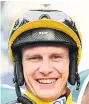  ??  ?? FACING STERN TEST Jockey Paul Townend