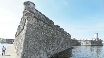  ?? FOTOS: JORGE CARBALLO ?? La fortificac­ión amurallada llegó a resistir asaltos de piratas