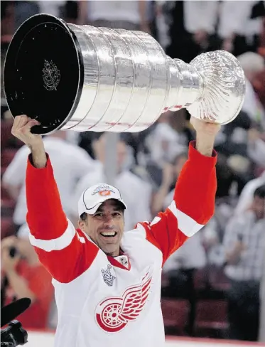  ?? Gene J. Puskar/ The Associated Press, File ?? Chris Chelios played 23 full seasons and parts of three more in the NHL, winning the Norris Trophy three times, en route to being selected for the Hockey Hall of Fame on Tuesday.