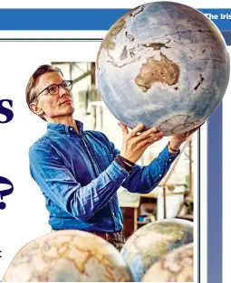  ?? ?? The Globemaker­s: The Curious Story Of An Ancient Craft Peter Bellerby
Bloomsbury €35
