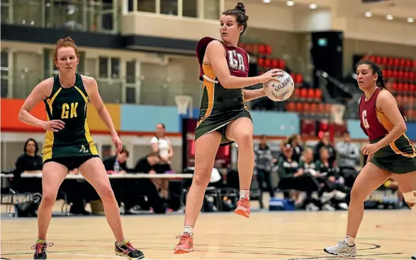  ?? SIMON WATTS / WWW.PHOTOTEK.NZ ?? Ashleigh Garner is Papakura Netball Centre’s player of the year.