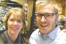  ?? CAREY RIGBY-WILCOX ?? Carey Rigby-wilcox is shown with her son Steven Rigby, who died during a confrontat­ion with police on Dec. 22, 2018.