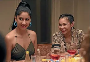  ??  ?? Stephanie Beatriz, left, as Carla and Daphne Rubin-Vega as Daniela in a scene from the musical.