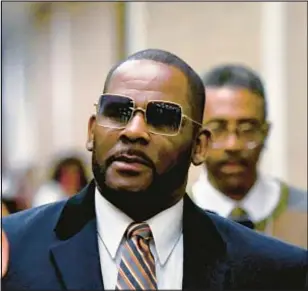  ?? AP ?? R. Kelly is pictured in 2019. A federal appeals court on Friday upheld the singer’s sex-crime conviction and 20-year sentence.