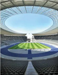  ?? Foto: imago/Schöning ?? Olympiasta­dion: Hertha will dringend eine andere Spielstätt­e.