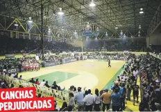  ?? Archivo ?? Según el BSN, todas las canchas de la liga sufrieron algún tipo de daño. Las más dañadas fueron las de Isabela –en la foto– y las de Guayama, Aguada y Fajardo. CANCHAS PERJUDICAD­AS