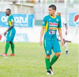  ?? DIARIO ‘DIEZ’. ?? Morazán jugó en el último torneo hondureño con el Juticalpa FC de la Primera División de Honduras.