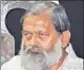  ??  ?? Health minister Anil Vij