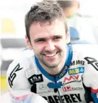  ??  ?? William Dunlop was killed at Skerries this year at the age of just 32