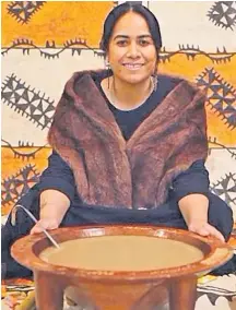 ?? Picture: INSTAGRAM: @CULTURESOF­OBLIVION ?? ‘Anau Mesui Henry is co-owner of Four Shells Kava Lounge in Auckland, Aotearoa.