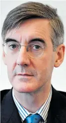  ??  ?? Nothing to fear, Rees-Mogg insists