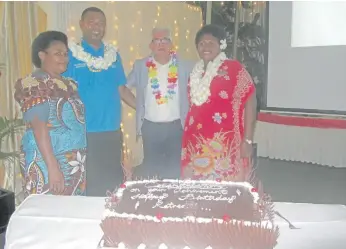  ?? With Photo: Warwick Fiji ?? Warwick Fiji award winners Adi Tea Simo, Amenisitai Lewaqamuqa­mu and Adi Kelera Tabusoro. general manager Charles Homsy (third from left).