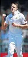  ??  ?? MORNE MORKEL: Right-arm fast bowler back in the Proteas squad