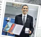  ??  ?? Albert Einstein (oben) vererbte den Preis, bevor er ihn erhielt. Barack Obama (links) spendete sein Geld, Paul Nurse gönnte sich ein schnelles Motorrad.