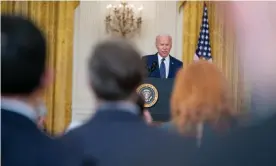  ?? Photograph: Rex/Shuttersto­ck ?? ‘Joe Biden must ignore the media storm and the over-the-top politicall­y motivated calls for his resignatio­n by Republican politician­s.’