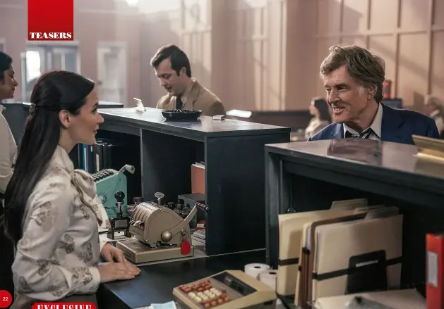  ??  ?? FINAL WORD Robert Redford plays bank robber Forrest Tucker, in what might be his last film role.