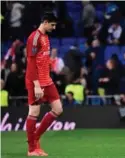  ?? AFP ?? “¡Vete ya, vete al Atleti!”, le gritaron aficionado­s este martes al belga Thibaut Courtois.