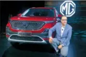  ?? MINT ?? Rajeev Chaba, president and MD, MG Motor India.
