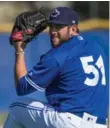  ?? RICK MADONIK/TORONTO STAR FILE PHOTO ?? Reliever Dominic Leone, drafted by the Mariners in 2012, has been a workhorse out of the Jays bullpen.