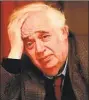  ?? Hearst Connecticu­t Media file photo ?? Author, critic and Yale University professor Harold Bloom died Monday at age 89.