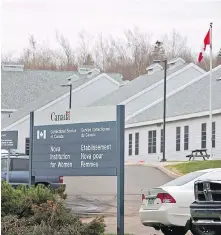  ??  ?? The Nova Institutio­n for Women in Truro, N.S., where a former correction­al officer is accused of assaulting several inmates.