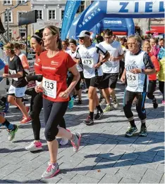  ?? Archivfoto: Thorsten Jordan ?? Am 3. Oktober findet wieder der Landsberge­r Stadtlauf statt. Die Anmeldung dazu ist bereits möglich.