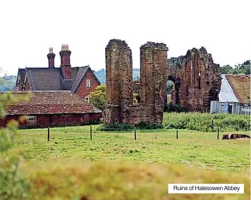  ?? ?? Ruins of Halesowen Abbey