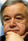  ??  ?? Former Portuguese PM Antonio Guterres will become the next UN Secretary-General