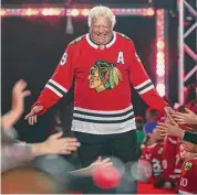  ?? Amr Alfiky / Associated Press ?? Former Chicago Blackhawks player Bobby Hull, a Hall of Fame forward who helped the Blackhawks win the 1961 Stanley Cup Final, has died. He was 84.