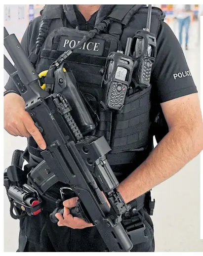  ?? ?? Police Scotland’s elite armed response unit was found by a tribunal to have a sexist, boys’ club culture