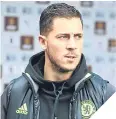  ??  ?? ■
Eden Hazard.