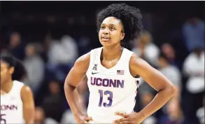  ?? Stephen Dunn / Associated Press ?? Christyn Williams and the UConn Huskies are excited to know their season has a start date.