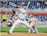  ?? MIAMI HERALD FILE PHOTO ?? San Francisco Giants ace Madison Bumgarner could be available.