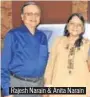  ??  ?? Rajesh Narain & Anita Narain