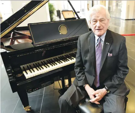  ?? ED KAISER/ FILES ?? Tommy Banks is being remembered as a jazz pianist, former senator, loving family man, teacher, TV series creator, champion of Alberta and all around nice person. Banks died Thursday at age 81 after battling leukemia.
