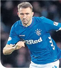  ??  ?? Gareth Mcauley – joining Rangers fulfilled a dream