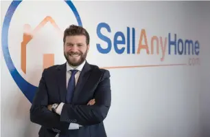  ?? — Supplied photo ?? Omar Chihane aims to make sellanyHom­e.com a stock exchange for properties.