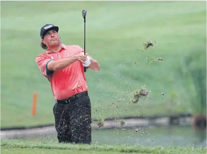  ??  ?? Pat Perez plays a shot in the second round of the CIMB Classic at the TPC Kuala Lumpur.