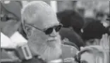  ?? ERIC RISBERG, THE ASSOCIATED PRESS ?? David Letterman says he would have said, "Come on, Don, we both know you’re lying. Now, stop it."