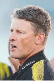  ??  ?? Damien Hardwick.