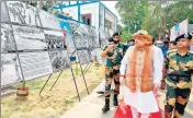  ?? ANI ?? Home minister Amit Shah at the inaugurati­on of Maitri Museum in West Bengal on Thursday.